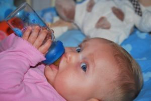 acqua per neonati
