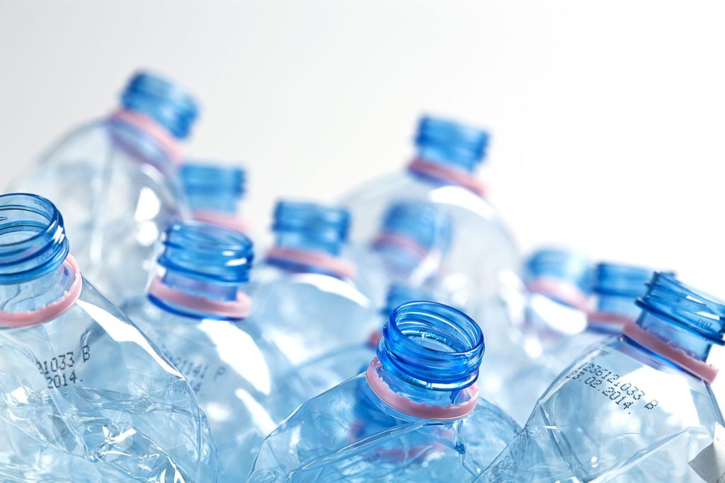 Bottiglie di plastica