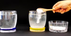 acqua e sale risciacquo